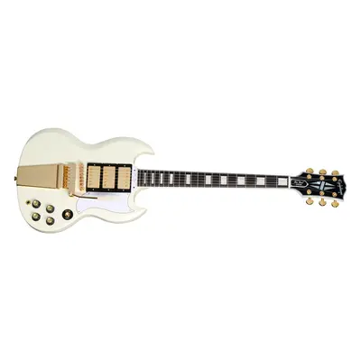 Epiphone 1963 Les Paul SG Custom Maestro Vibrola Classic White