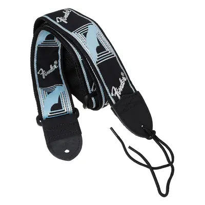 Fender Monogramm Strap Black-Grey-Blue