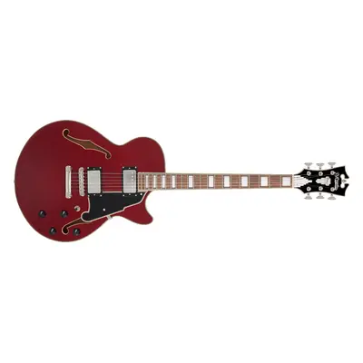 D'Angelico Premier SS Burnt Red