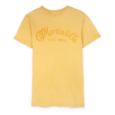 Martin Men's Tee Tone on Tone Mustard L