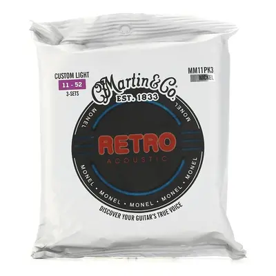 Martin Retro Custom Light 3-Pack