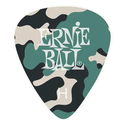 Ernie Ball 9223 Cellulose Guitar Picks Camouflage Heavy