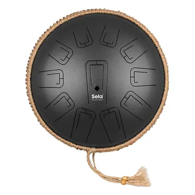 Sela Unity Tongue Drum 13" C Minor Black 432 Hz