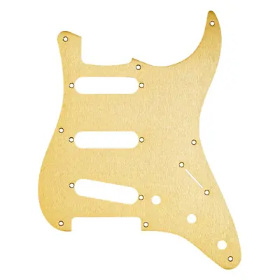 Fender Pickguard, Stratocaster S/S/S, 8-Hole Mount, Gold Anodized Alum