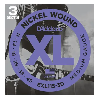 D'Addario EXL115-3D