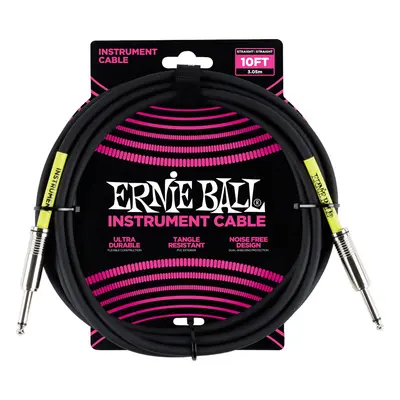 Ernie Ball 10' Classic Cable Black