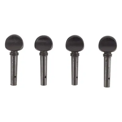 Dowina Violin Pegs Ebony Set 1/4