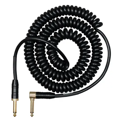 Cascha Advanced Line Guitar Cable Curly Black 6m