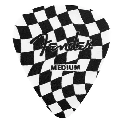 Fender 351 Celluloid Picks, Checkerboard (rozbalené)