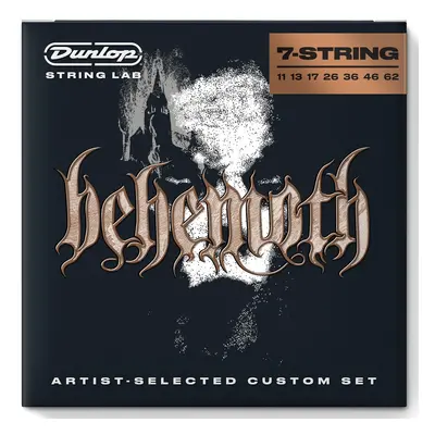 Dunlop Behemoth Custom Guitar Strings 11-62 7-String