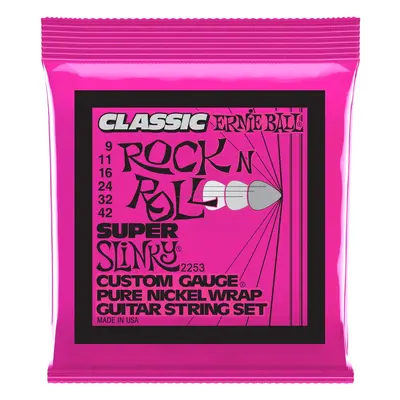 Ernie Ball 2253 Pure Nickel Super Slinky