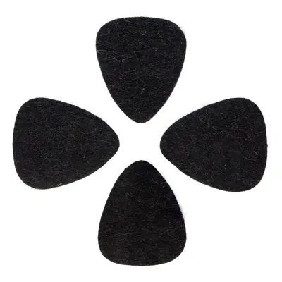 Timber Tones Felt Tones Black Wool Felt 4-Pack