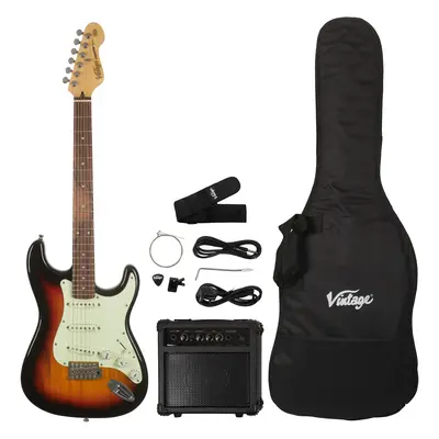 Vintage V60 Coaster Electric Guitar Pack 3TS