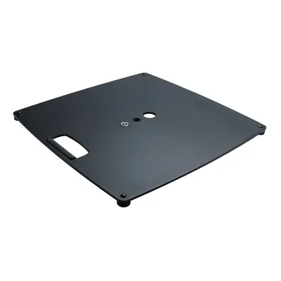 K&M 26715 Base plate L Black