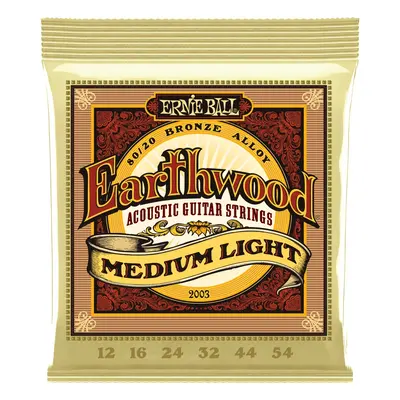 Ernie Ball 2003 Earthwood 80/20 Bronze Medium-Light