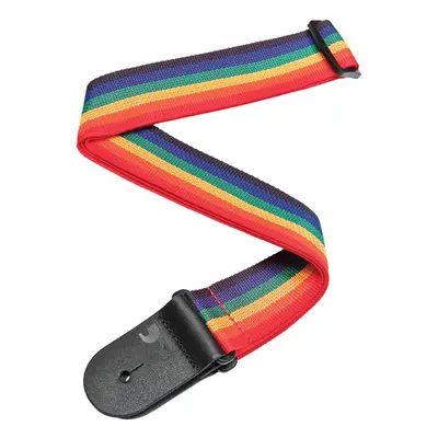 D'Addario Polypropylene Guitar Strap Rainbow