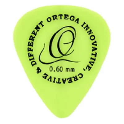 Ortega OGPST12-060 S-Tech Delrin Picks 0.60 mm Green