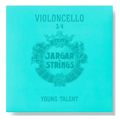 Jargar Violoncello Young Talent 3/4, Blue, Ball, Set