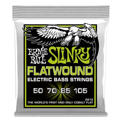 Ernie Ball 2812 Regular Slinky Cobalt Flatwound Electric Bass 50-105