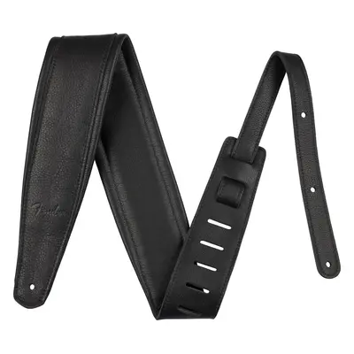 Fender 3.5" Premium Leather Strap Black