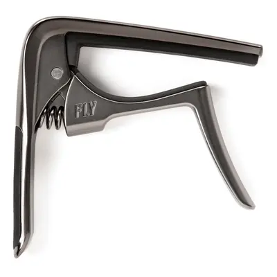 Dunlop Trigger Fly Capo Curved Gun Metal