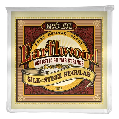 Ernie Ball 2043 Earthwood Silk & Steel Regular