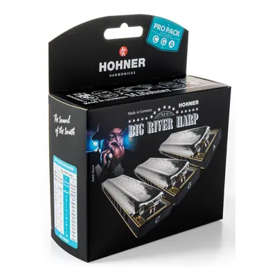 Hohner Big River Harp ProPack (C-, G-, A-major)