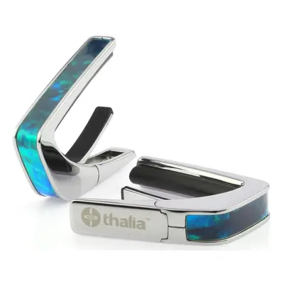 Thalia Shell Collection Teal Angel Wing Chrome