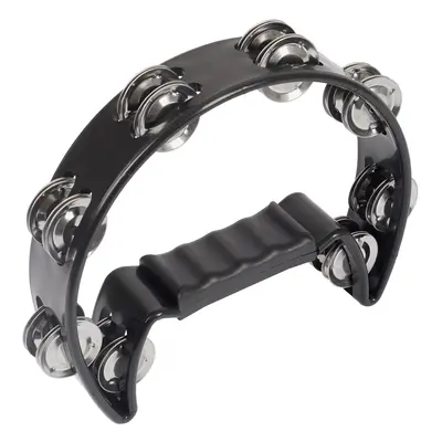 PP World Percussion Headless Tambourine ~ Black