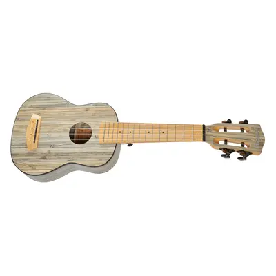 Cascha Soprano Ukulele Bamboo Graphite EQ