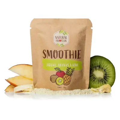 NaturalProtein Smoothie - Ananas, kiwi, jablko