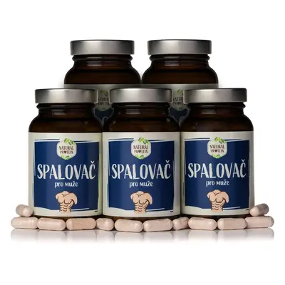 NaturalProtein Spalovač pro muže 5 kusů