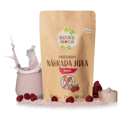 NaturalProtein Náhrada jídla - Malina 1 kus