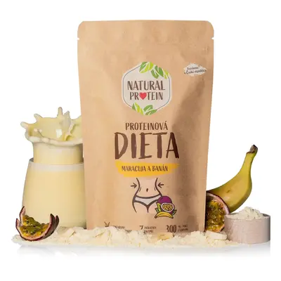 NaturalProtein Proteinová dieta - Maracuja a banán 5 kusů