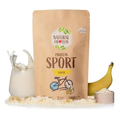 NaturalProtein Sport - Banán 5 kusů