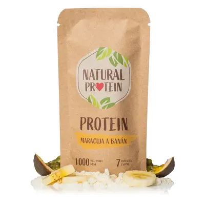 NaturalProtein Protein s maracujou a banánem (35 g) 5 kusů