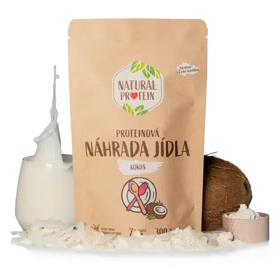 NaturalProtein Náhrada jídla - Kokos 3 kusy