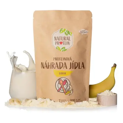 NaturalProtein Náhrada jídla - Banán 5 kusů