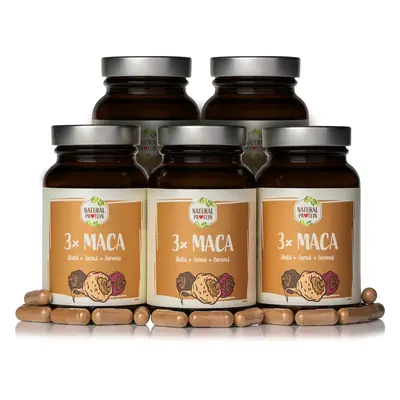 NaturalProtein 3x Maca 5 kusů