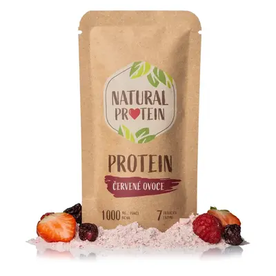 NaturalProtein Protein s červeným ovocem (35 g) 5 kusů