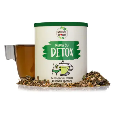 NaturalProtein Bylinný sypaný čaj - Detox 3 kusy