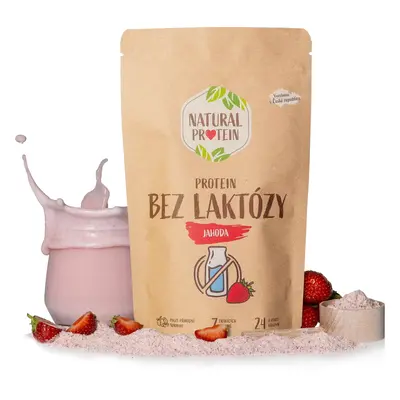 NaturalProtein Bezlaktózový protein - Jahoda