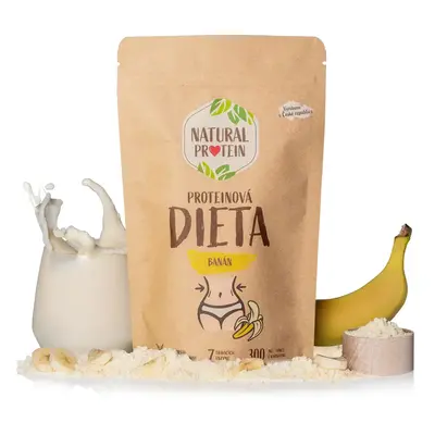 NaturalProtein Proteinová dieta - Banán 3 kusy