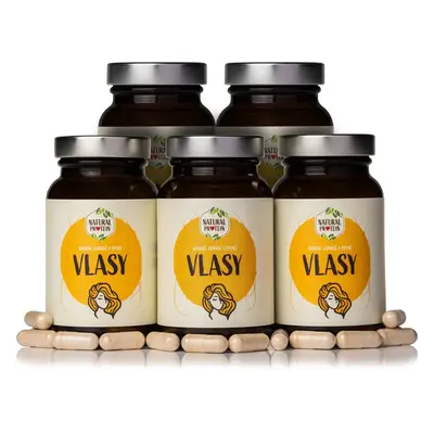 NaturalProtein Krásné Vlasy 5 kusů