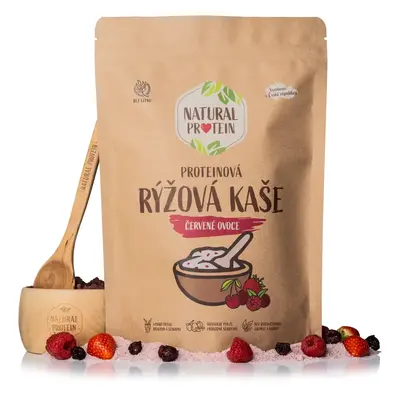 NaturalProtein Proteinová rýžová kaše - Červené ovoce 1 kus