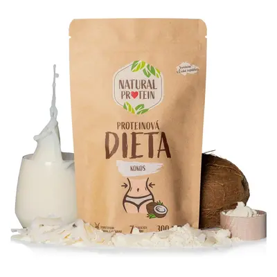 NaturalProtein Proteinová dieta - Kokos 5 kusů