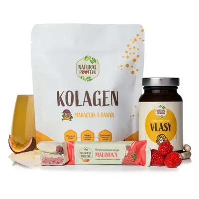 NaturalProtein Krásné vlasy (Kolagen + vlasy + tyčinka)