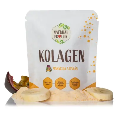 NaturalProtein Kolagen - Maracuja a banán (10 g) 5 kusů