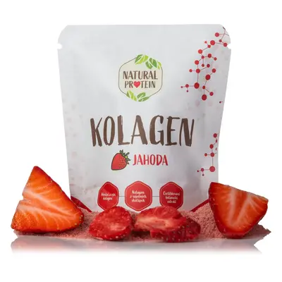 NaturalProtein Kolagen - Jahoda (10 g) 10 kusů