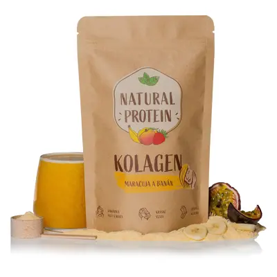 NaturalProtein Kolagen - Maracuja a banán 3 kusy